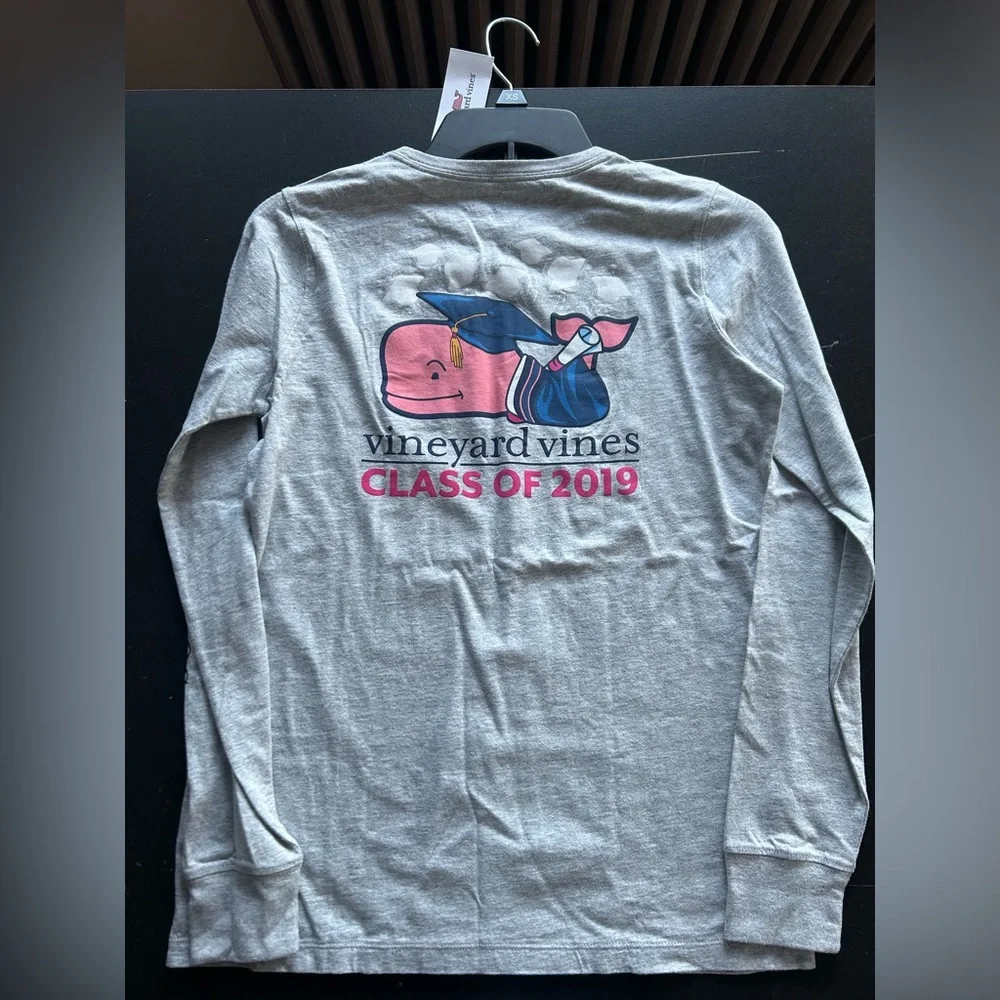 Vineyard Vines XXS NWT Class of 2019 Long Sleeve Shirt - Picture 5 of 5